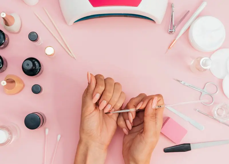 Manicura en tons rosa
